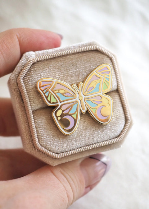 Butterfly Pin - Lapel Pin - lapel pins - LanaBetty