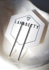 Long Perpendicular Stud Earrings - Earring - LanaBetty