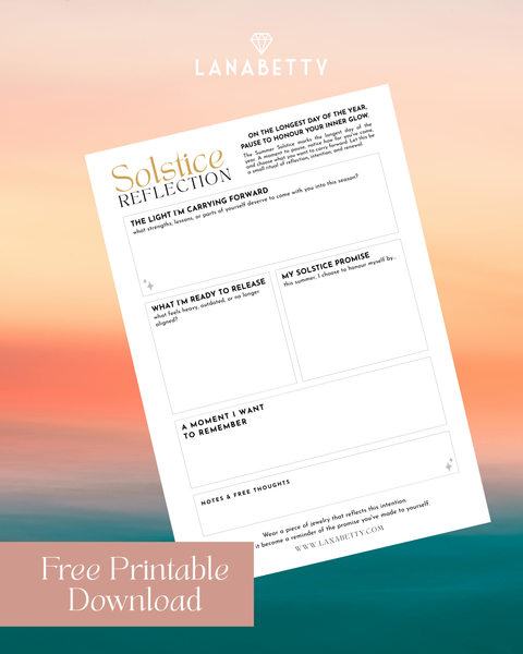 Summer Solstice Ritual Card