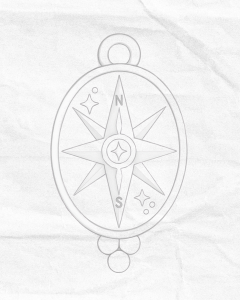 Mantra | True North Necklace - 18"