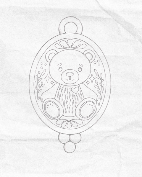 Mantra | Brave Little Heart Necklace - 18"