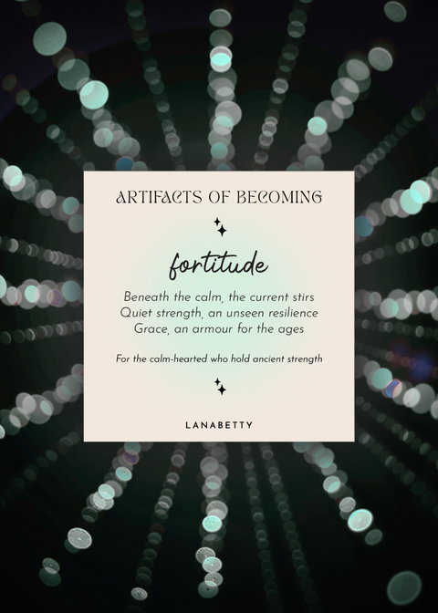 Mantra | Fortitude (Swan) Necklace - 20"