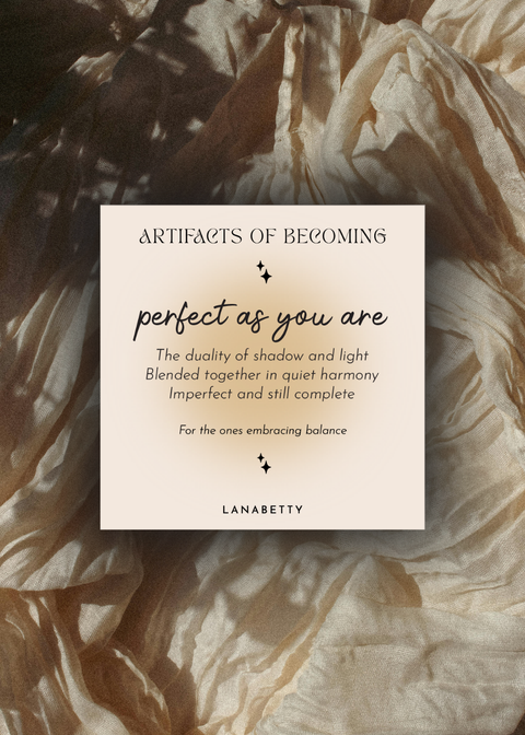 Mantra | Perfect As You Are (Yin Yang) Necklace - 18"