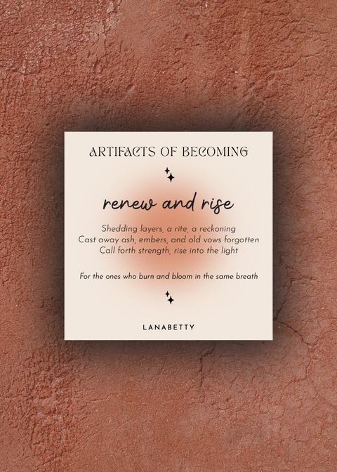 Mantra | Renew and Rise (Snake) Necklace - 24"