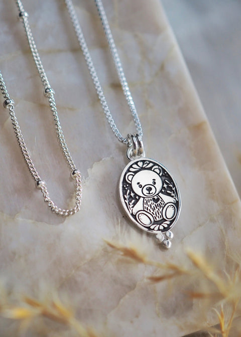 Mantra | Brave Little Heart Necklace - 18"