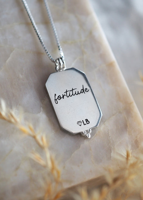 Mantra | Fortitude (Swan) Necklace - 20"