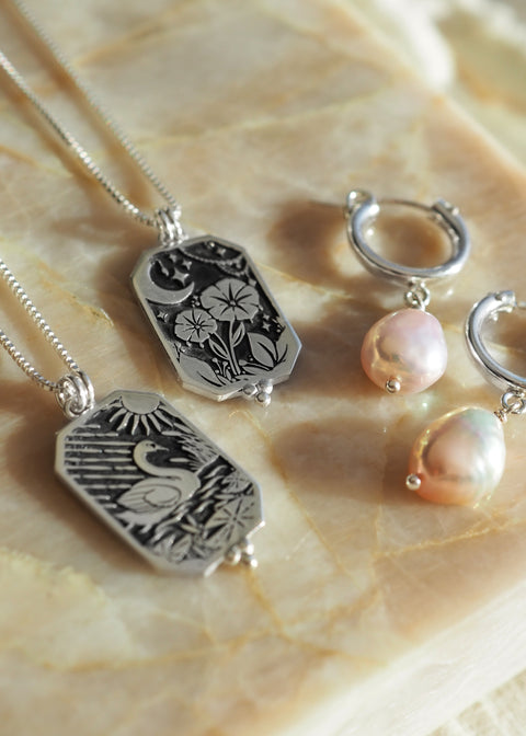 Mantra | Fortitude (Swan) Necklace - 20"