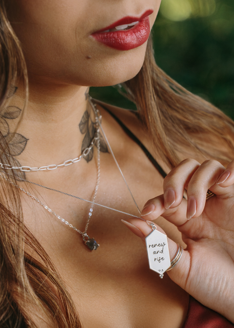 Mantra | Renew and Rise (Snake) Necklace - 24"