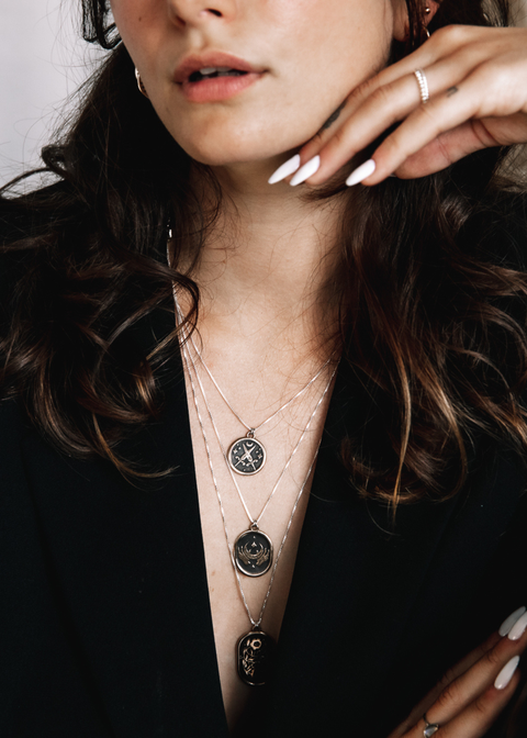 Mantra | Keep Showing Up Necklace - 18"