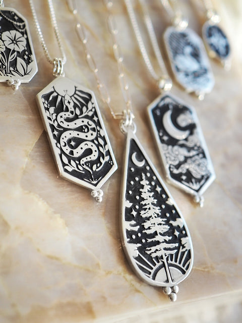 Mantra | Moonlit Grace Necklace - 20"