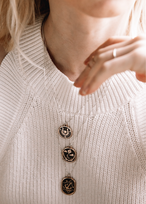 Mantra | Good Luck Necklace - 18"