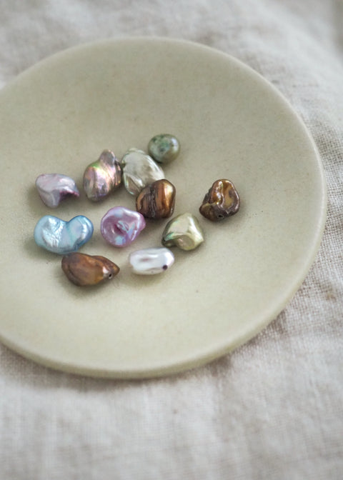 Three Mantra Charm Necklace - Gold Filled