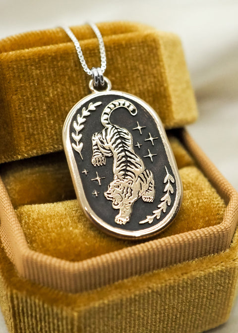 Mantra | Tiger Necklace - 24"