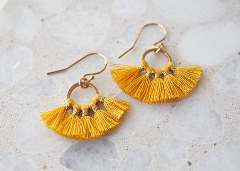 Halcyon Tassel Earrings