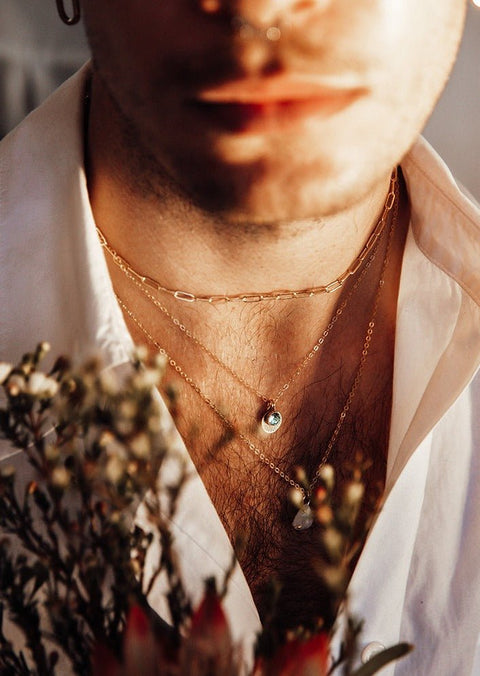 Axis Paperclip Necklace - 16" Choker