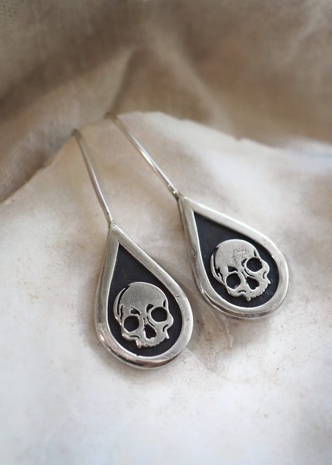 Mantra | Rewrite Your Story | Long Dangle Earrings