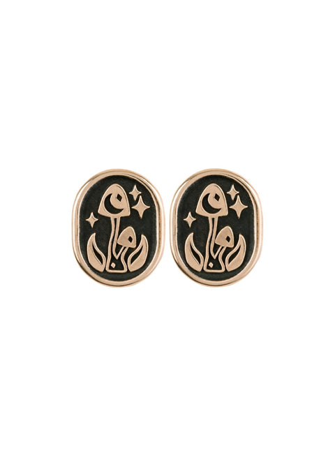 Mantra | Transform Mushroom Stud Earrings