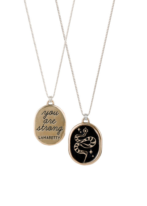 Mantra | You Are Strong Necklace - 20"