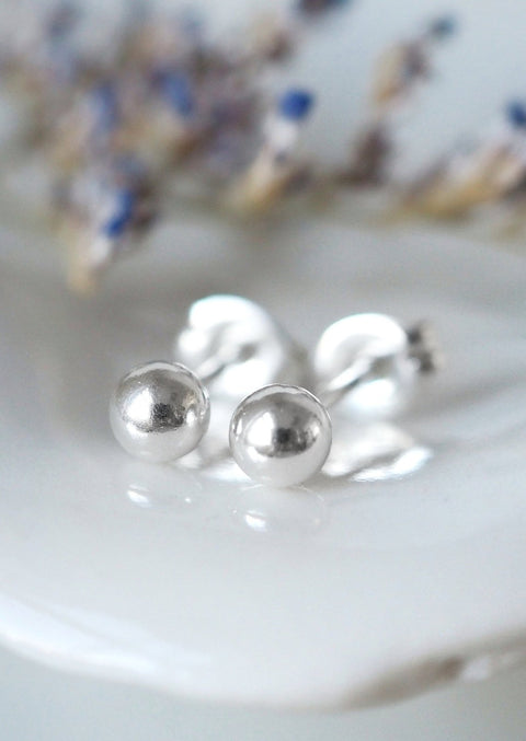 Meteor Ball Post Earrings