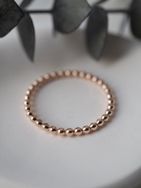 Orion Beaded Stacking Ring