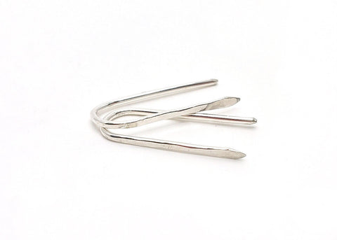 Parallel Arc Earrings