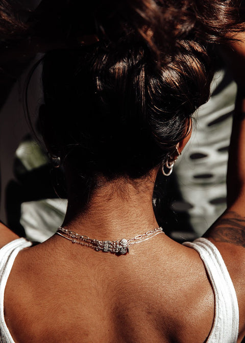 14k Gold - Three Necklace Spacer Separator Detangler - Extras - LanaBetty