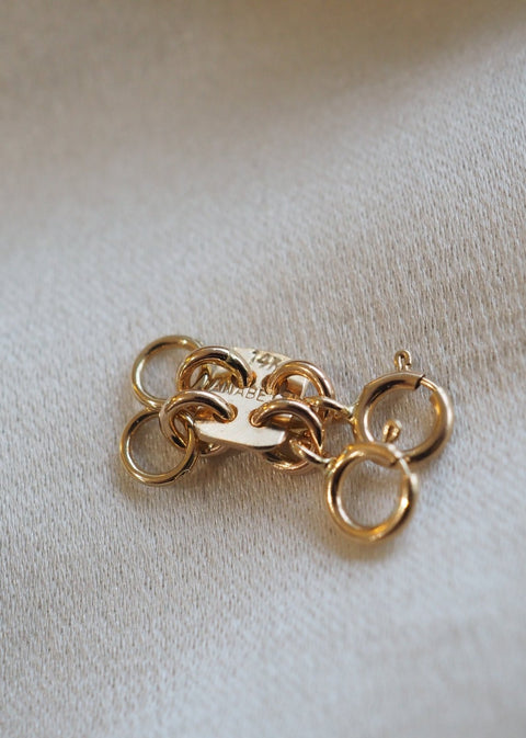 14k Gold - Two Necklace Spacer Separator Detangler - Extras - LanaBetty