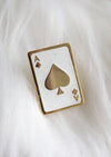 Ace of Spades Pin - Lapel Pin - lapel pins - LanaBetty