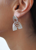 Arch Statement Stud Earrings - Earring - LanaBetty