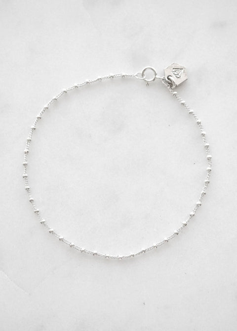 Asteroid Chain Bracelet - Sterling Silver - Bracelet - LanaBetty