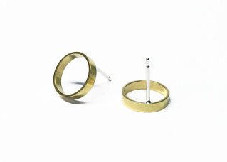 Circle Stud Earrings - Earring - LanaBetty
