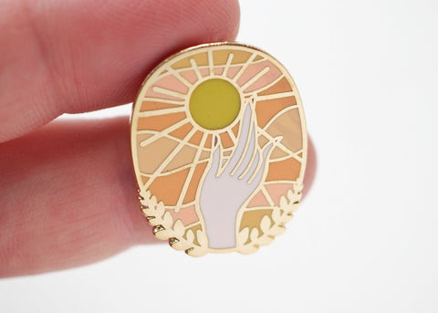 Divine Hand Lapel Pin - Light - lapel pins - LanaBetty