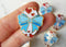 Fanciful Bow Lapel Pin - Baby Blue - lapel pins - LanaBetty