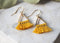 Fortune Triangle Tassel Earrings - Earring - LanaBetty