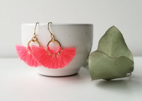 Halcyon Tassel Earrings - Earring - LanaBetty
