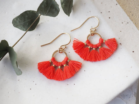 Halcyon Tassel Earrings - Earring - LanaBetty