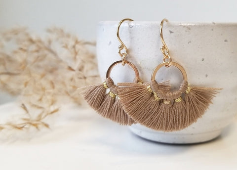 Halcyon Tassel Earrings - Earring - LanaBetty