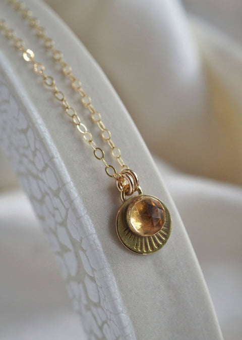 Horizon Necklace - Gold Filled - Necklace - LanaBetty