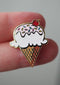 Ice Cream Cone - Lapel Pin - Sprinkles - lapel pins - LanaBetty