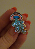 Jellyfish - Lapel Pin - Glow-in-the-Dark - lapel pins - LanaBetty