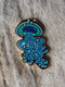 Jellyfish - Lapel Pin - Sparkle Blue - lapel pins - LanaBetty