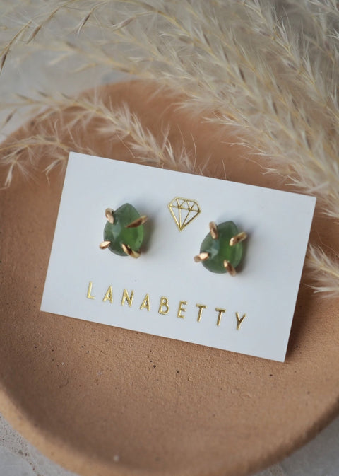 Libra Claw Stud Earrings - Gold Filled - Earring - LanaBetty