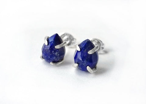 Libra Claw Stud Earrings - Silver - Earring - LanaBetty