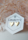 Little Heart Stud Earrings - Earring - LanaBetty