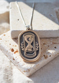 Mantra | A New Beginning Awaits Hourglass Necklace - 24" - Necklace - LanaBetty