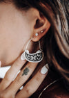 Mantra | Flourish Butterfly Large Swoop Earrings - Earring - LanaBetty