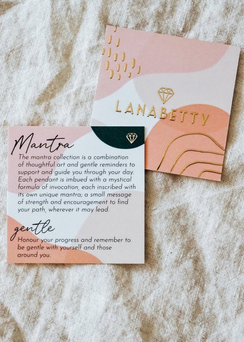 Mantra | Gentle Necklace - 18" - Necklace - LanaBetty