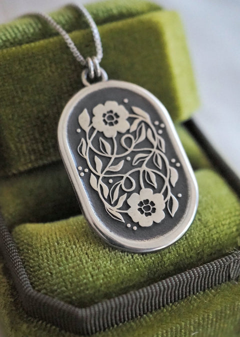 Mantra | Let Love Grow Necklace - 24" - Necklace - LanaBetty