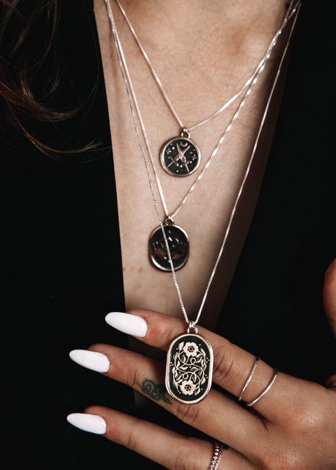 Mantra | Let Love Grow Necklace - 24" - Necklace - LanaBetty