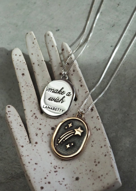 Mantra | Make a Wish Necklace - 20" - Necklace - LanaBetty